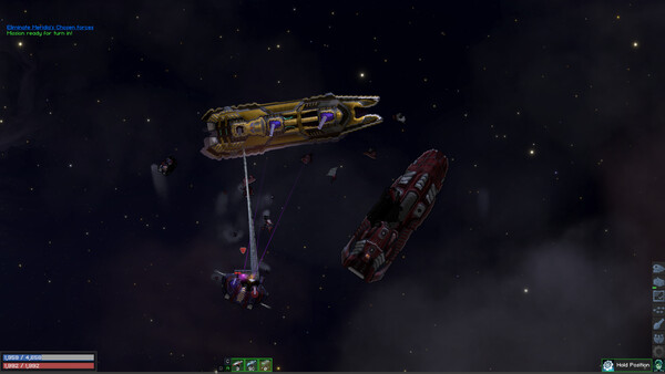 Vanguard Galaxy screenshot — space battle